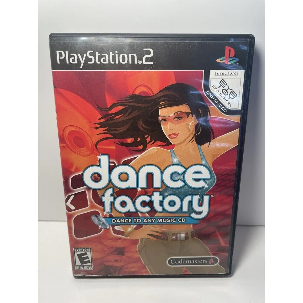 Playstation 2 Dance Factory Game